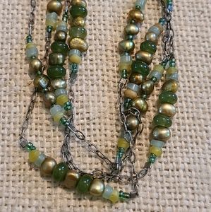 Silpada multistrand necklace